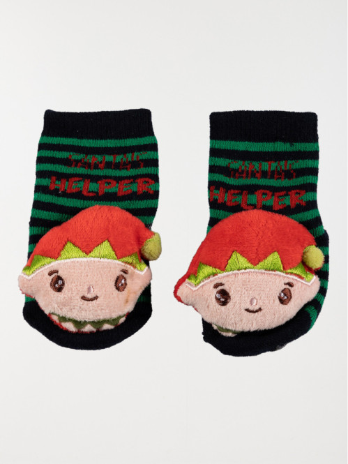 Chaussettes de Noël lutin...