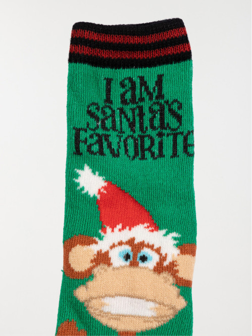 Chaussettes de Noël Père-Noël enfant