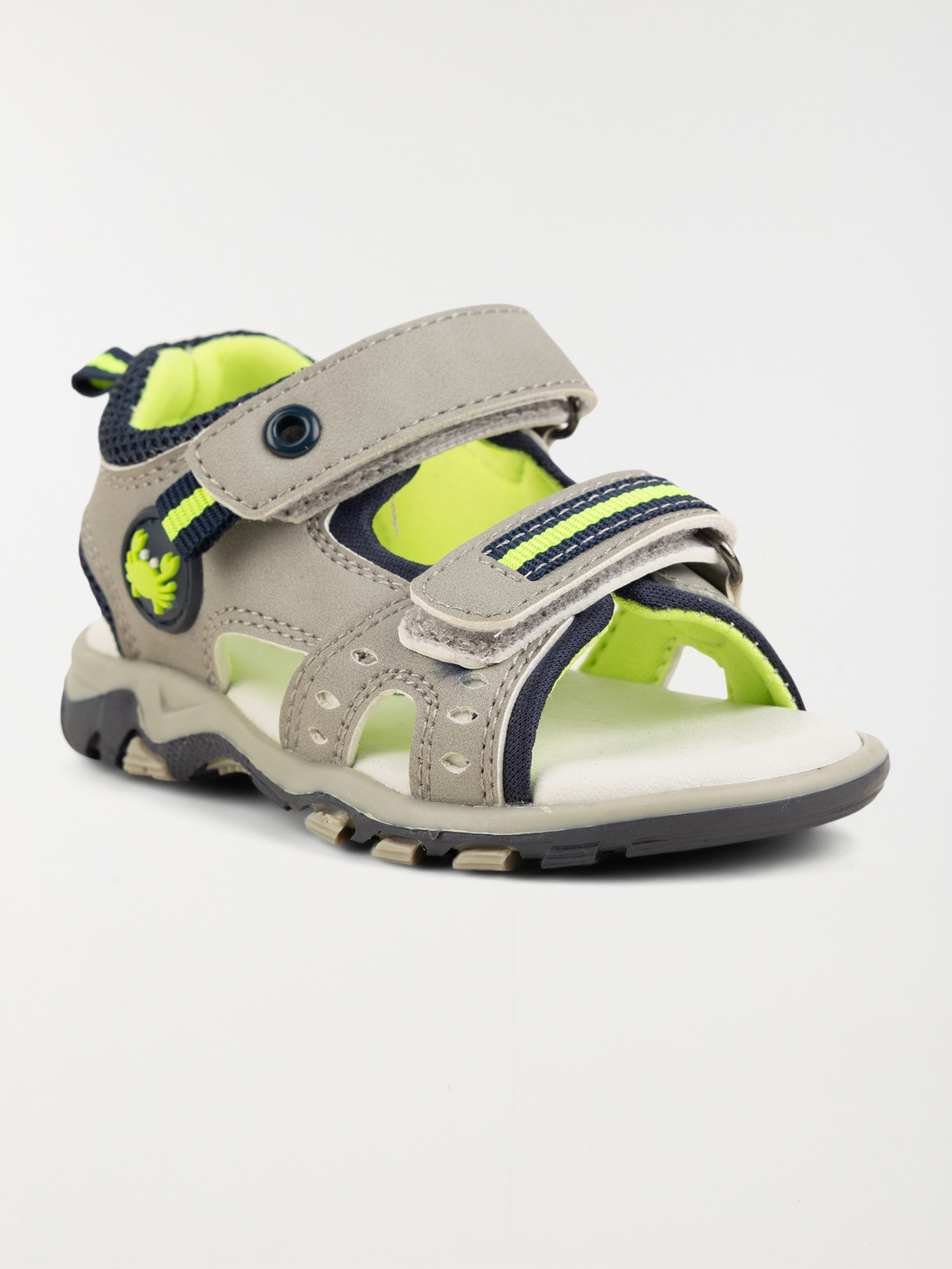 Sandale scratchs grise garçon (20-23)