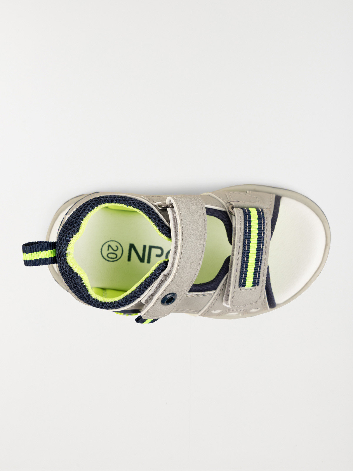 Sandale scratchs grise garçon (20-23)