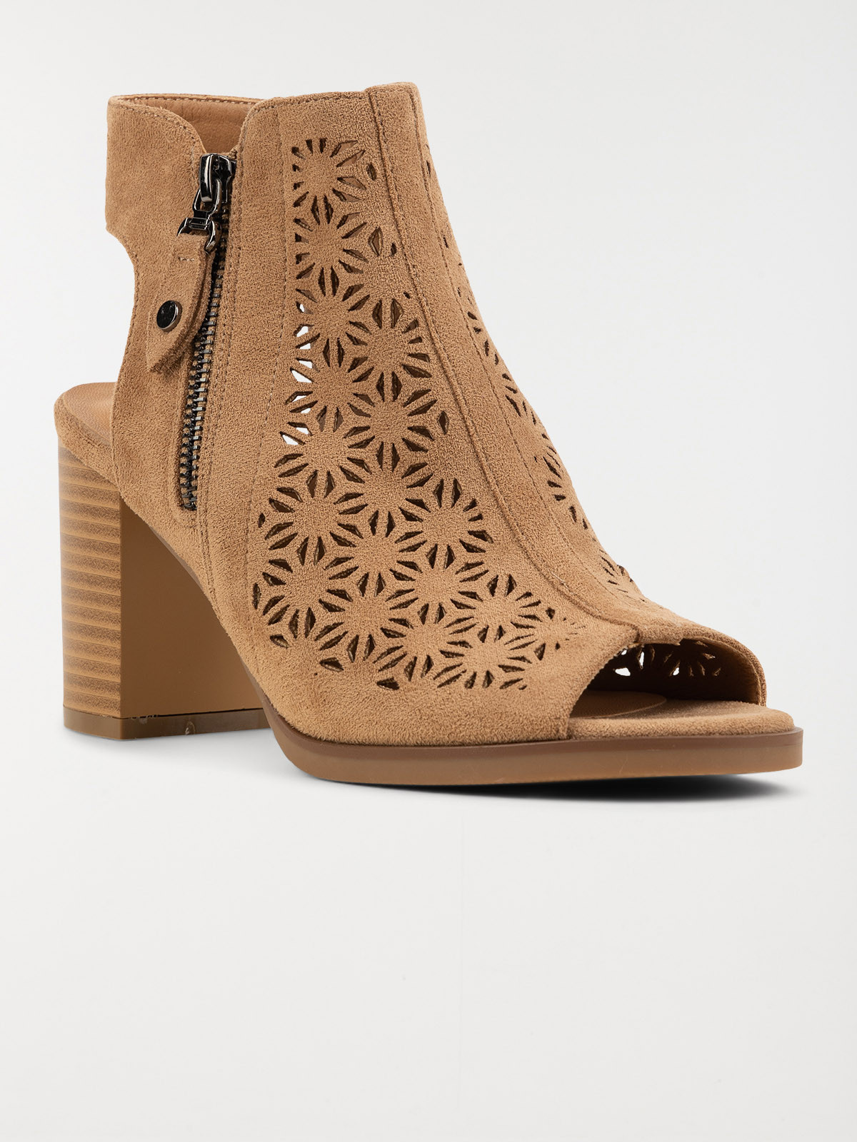 Sandales à talon open-toe femme (36-41)