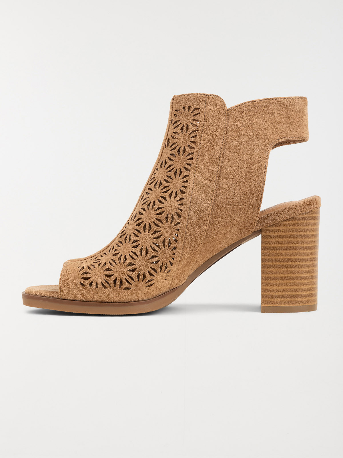 Sandales à talon open-toe femme (36-41)