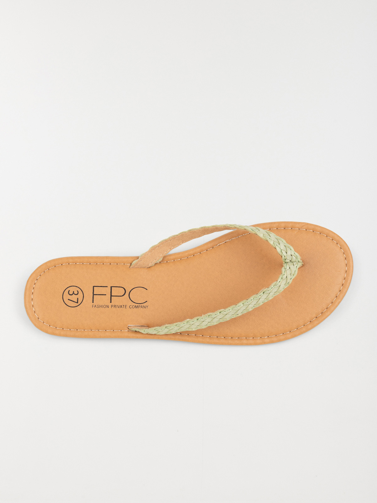 Mule plate verte menthe femme (36-41)