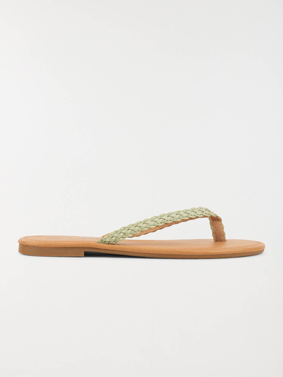 Mule plate verte menthe femme (36-41)