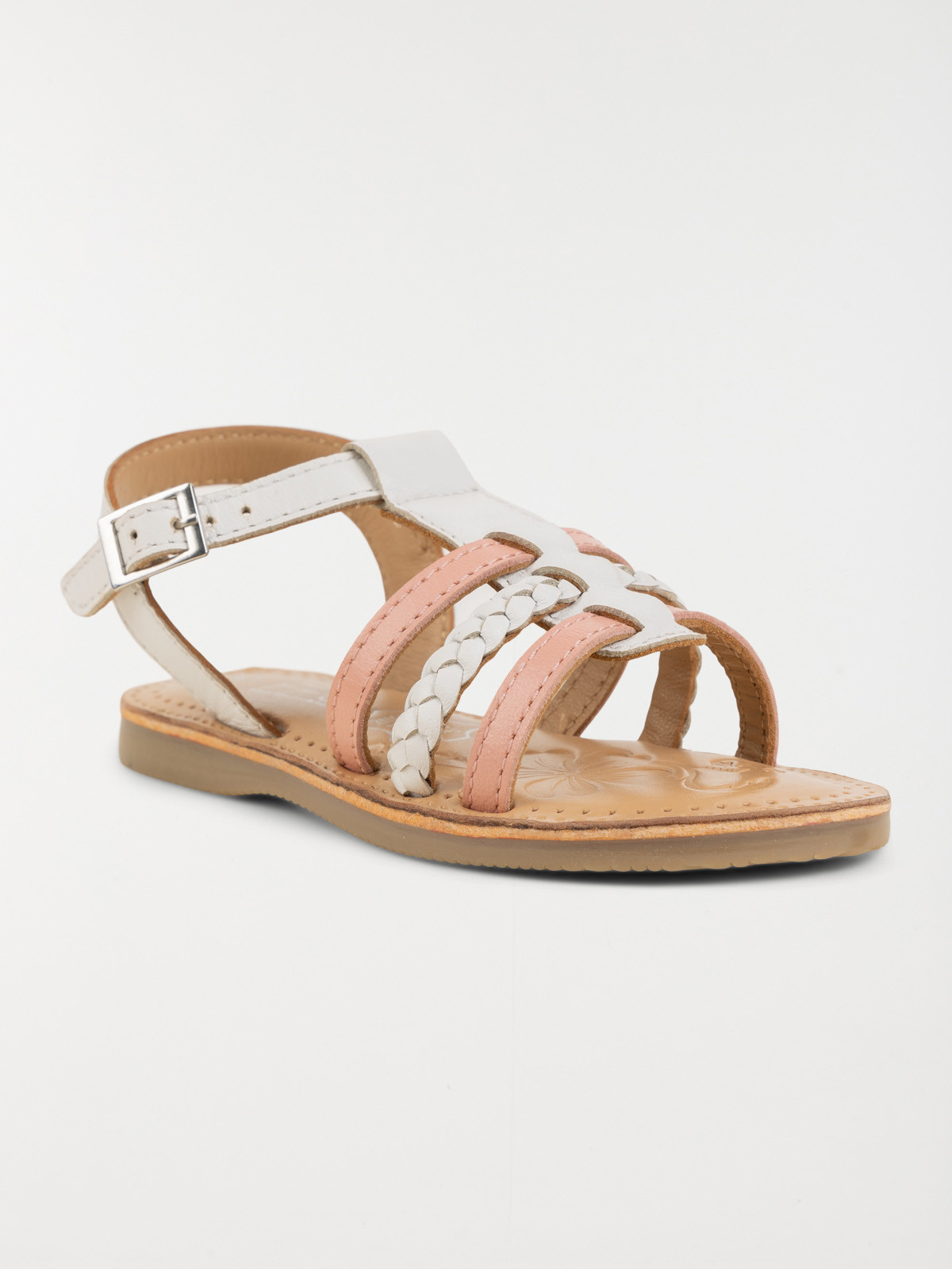 Nu-pied bride tressée fille (25-30) Nu-pied bride tressée fille (25-30)