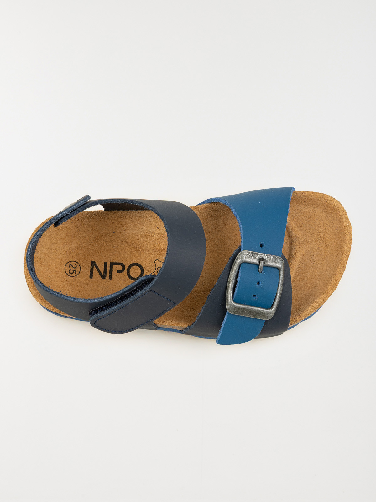 Nu-pieds navy avec boucle garçon (24-29) Nu-pieds navy avec boucle garçon (24-29)