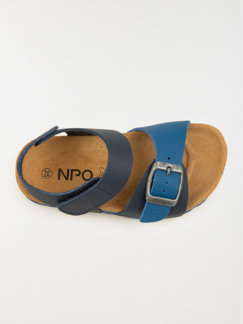 Nu-pieds navy avec boucle garçon (24-29) Nu-pieds navy avec boucle garçon (24-29)