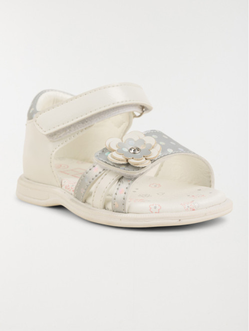 Sandale blanche bebe fille online