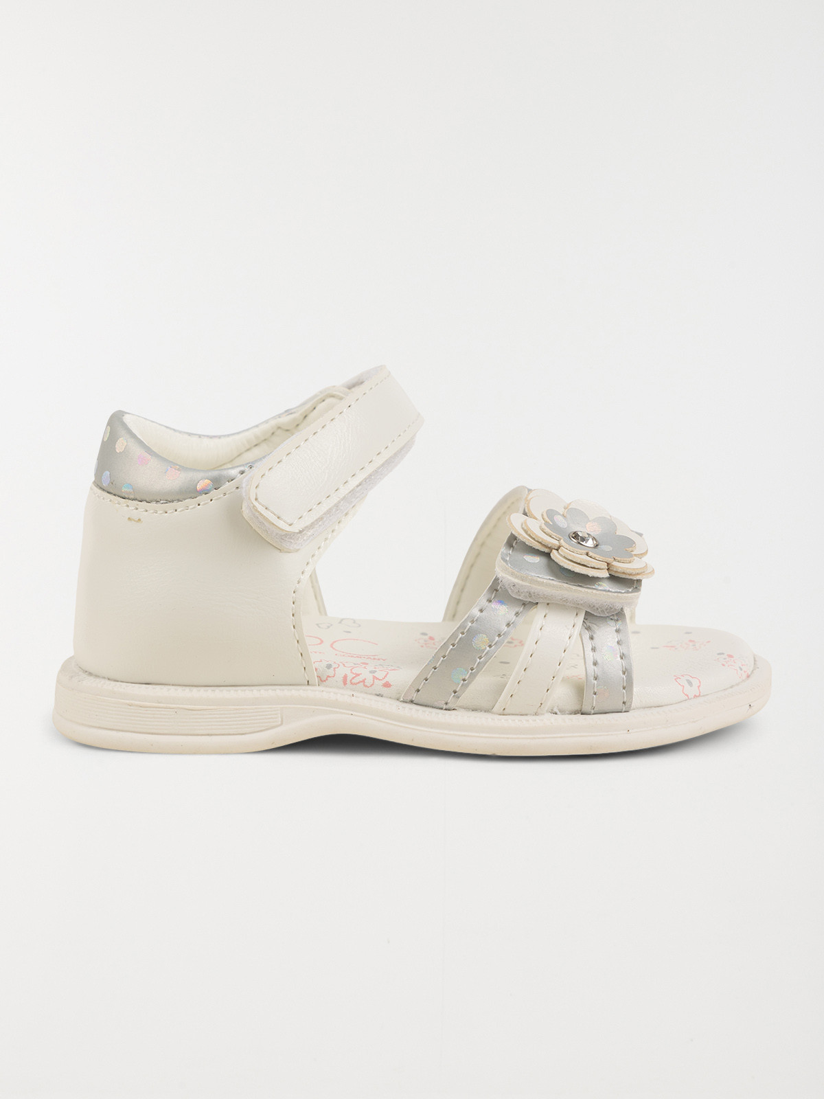 Sandale bébé blanche fille (20-23)