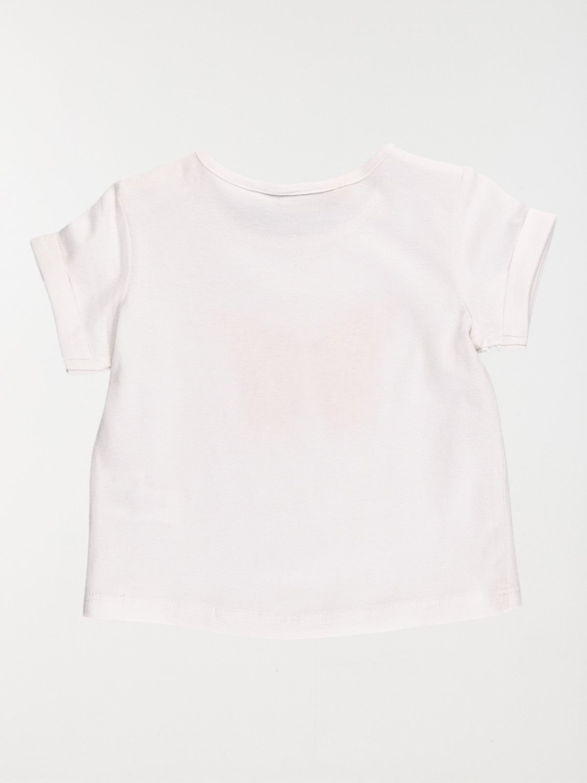 T-shirt papillon fille blanc (3-24M) T-shirt papillon fille blanc (3-24M)