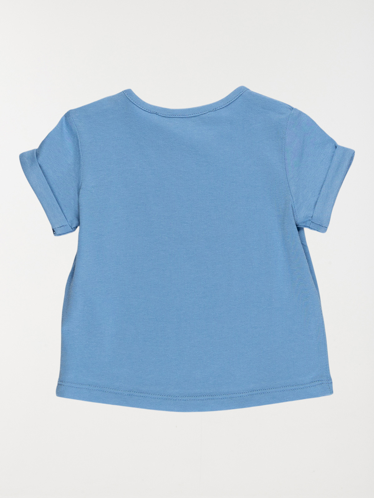 T-shirt papillon fille bleu vif (3-24M) T-shirt papillon fille bleu vif (3-24M)