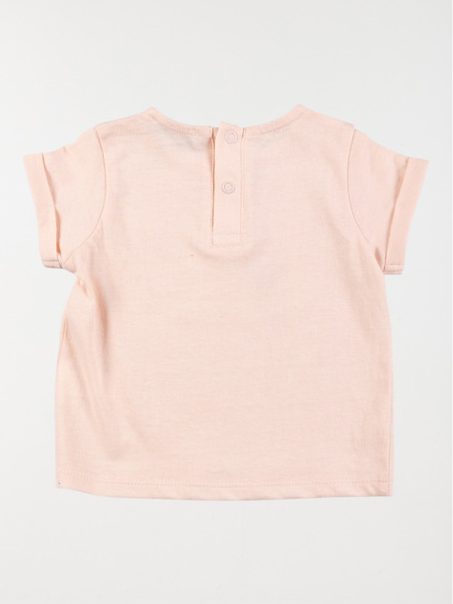 T-shirt tribu un jour fille (3-24M)