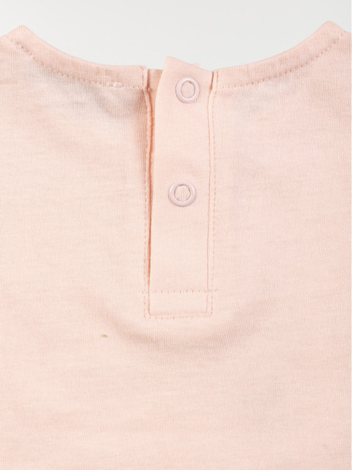 T-shirt tribu un jour fille (3-24M)