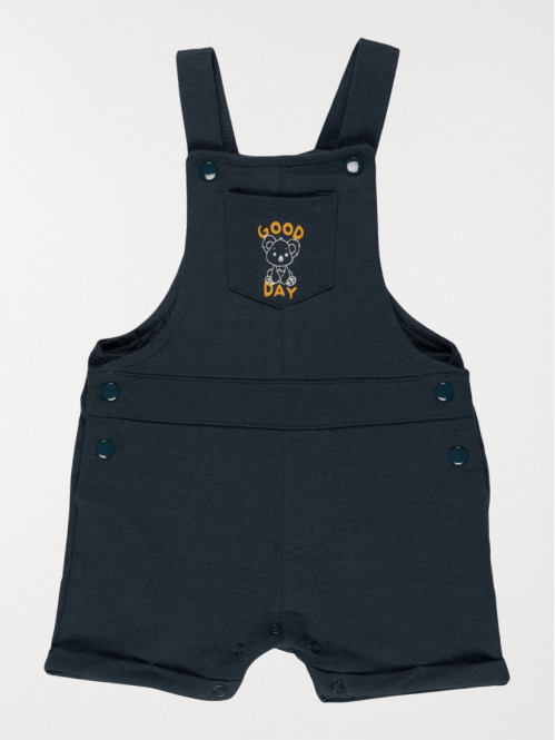 T-shirt rayé et salopette garçon (3-24M) T-shirt rayé et salopette garçon (3-24M)