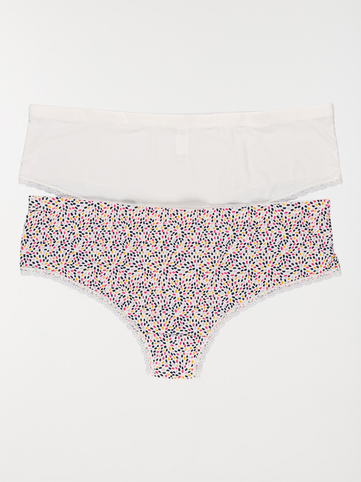 Lot de 2 shorties imprimé femme