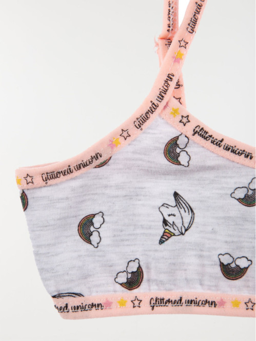 Ensemble fille brassière et slip