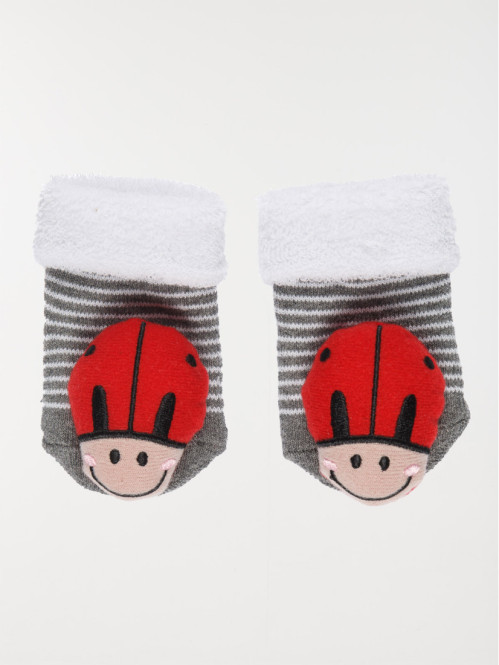 Chaussettes pieds formés animaux bébé