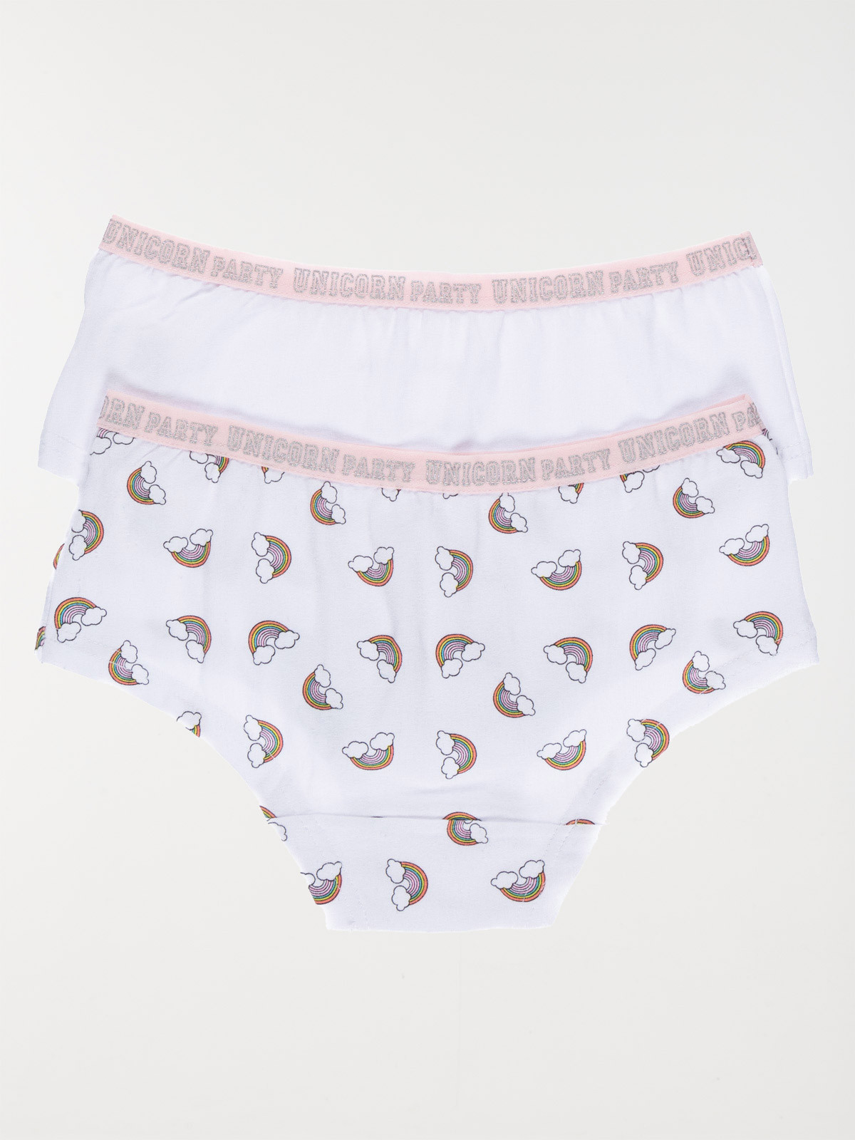 Lot de 2 boxers fantaisies fille