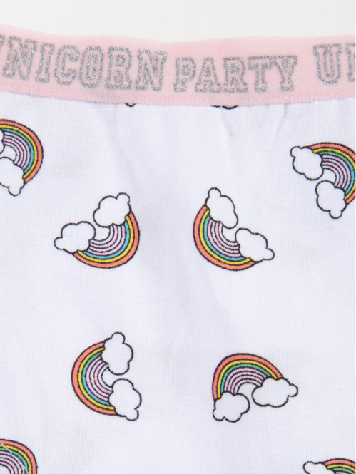 Lot de 2 boxers fantaisies fille