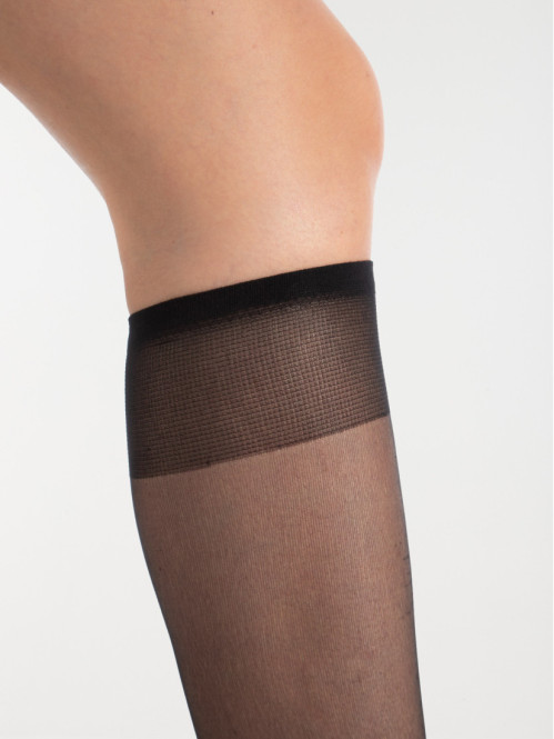 Mi-bas mousse 20D femme