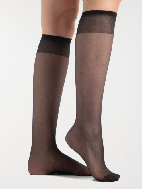 Mi-bas mousse 20D femme
