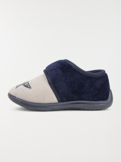 Chaussons navy dinosaure garçon (24-30) Chaussons navy dinosaure garçon (24-30)