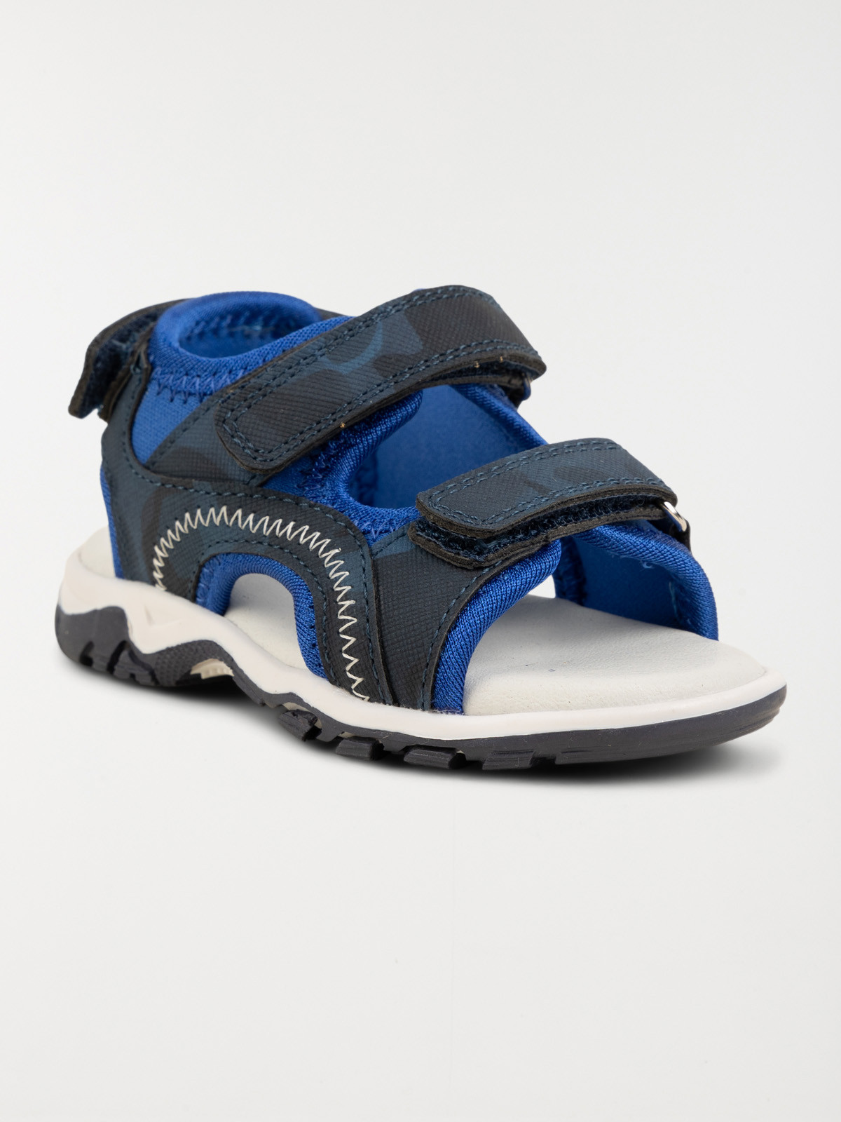 Sandales navy scratchs garçon (20-23)