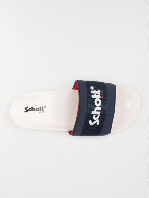 Claquettes SCHOTT homme navy (40-45)