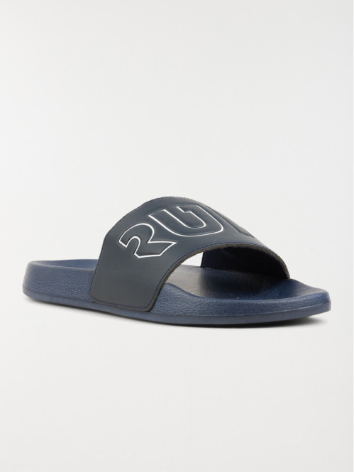 Claquettes navy run homme (40-46)