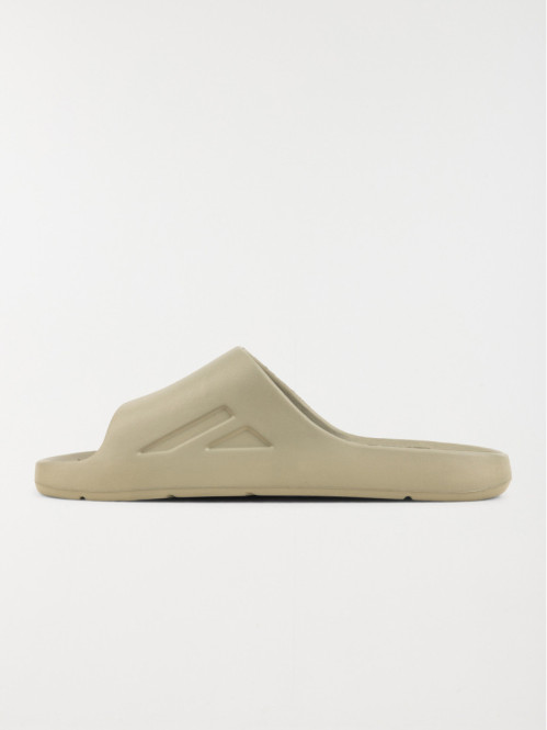 Claquettes coloris kaki homme (41-46)