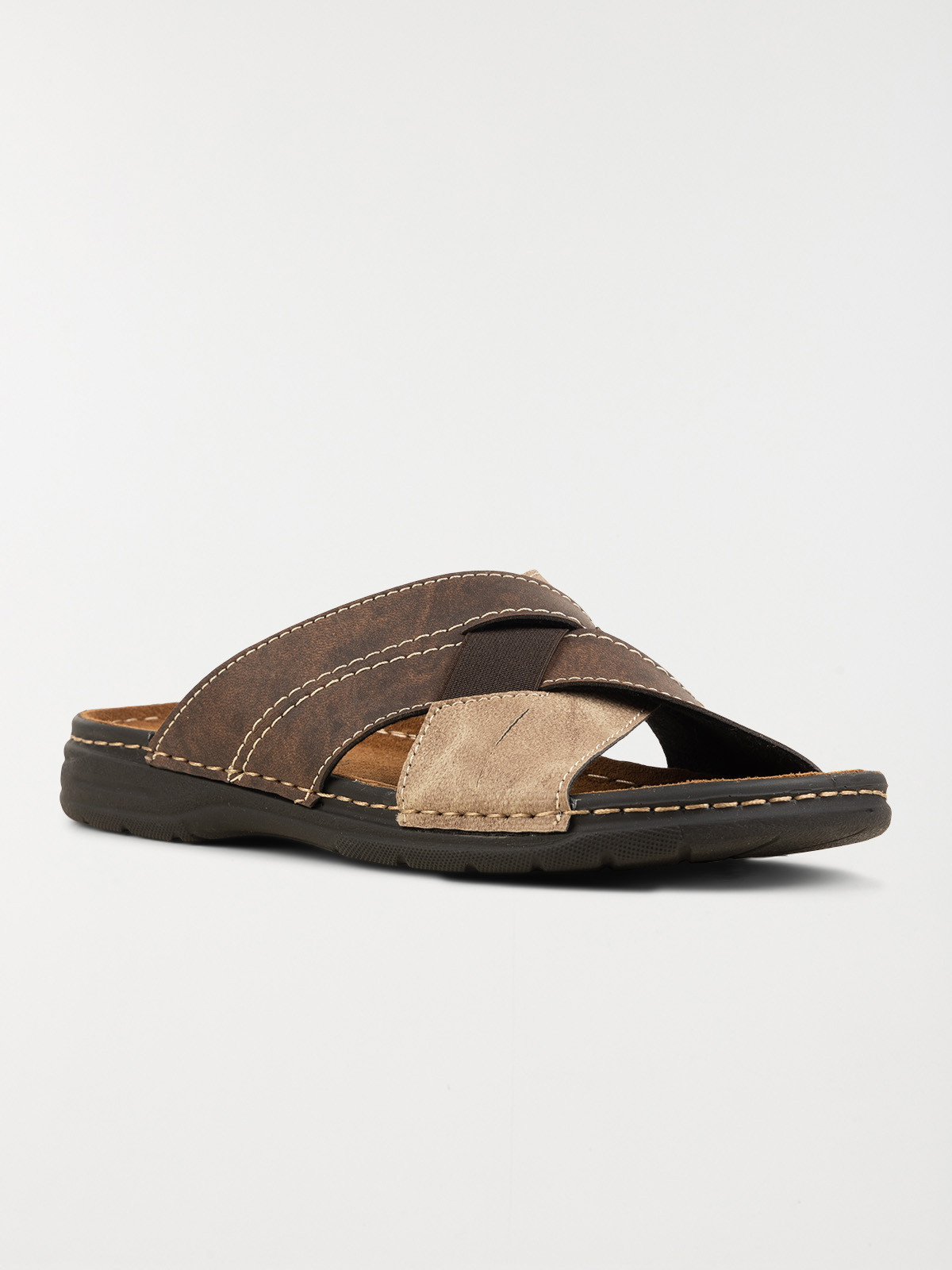 Nu-pieds marrons homme (41-46)