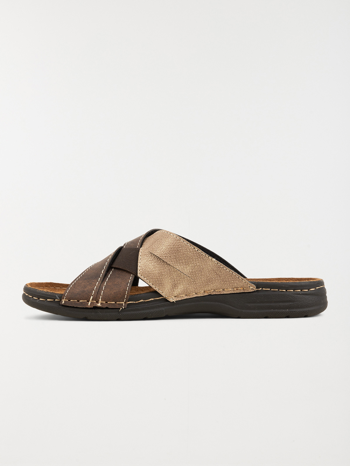 Nu-pieds marrons homme (41-46)