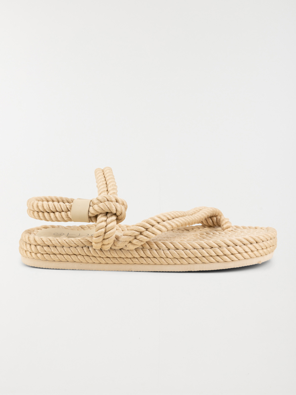 Sandale plate corde femme (36-41)