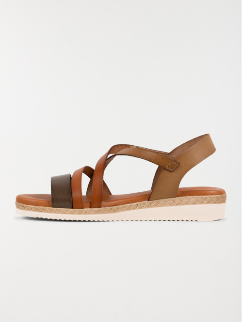 Sandale marron femme (36-41) Sandale marron femme (36-41)