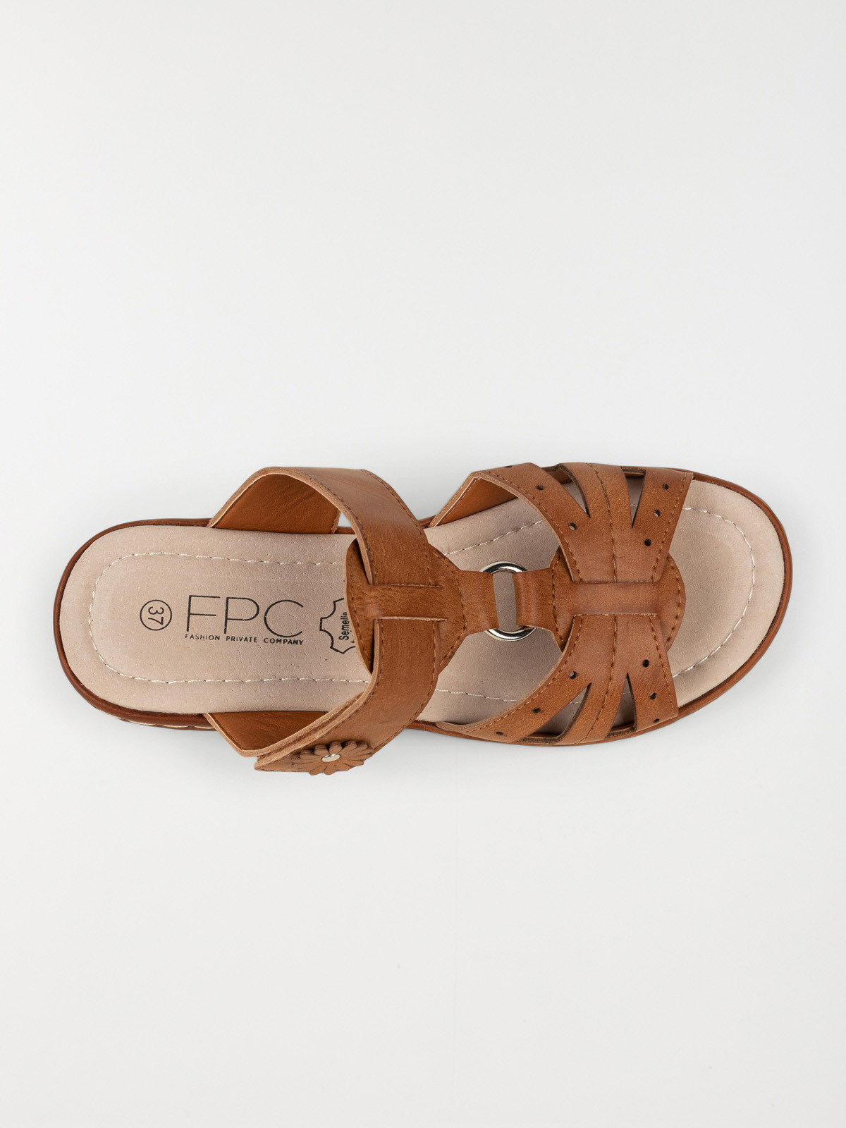 Mules marrons femme (36-41)