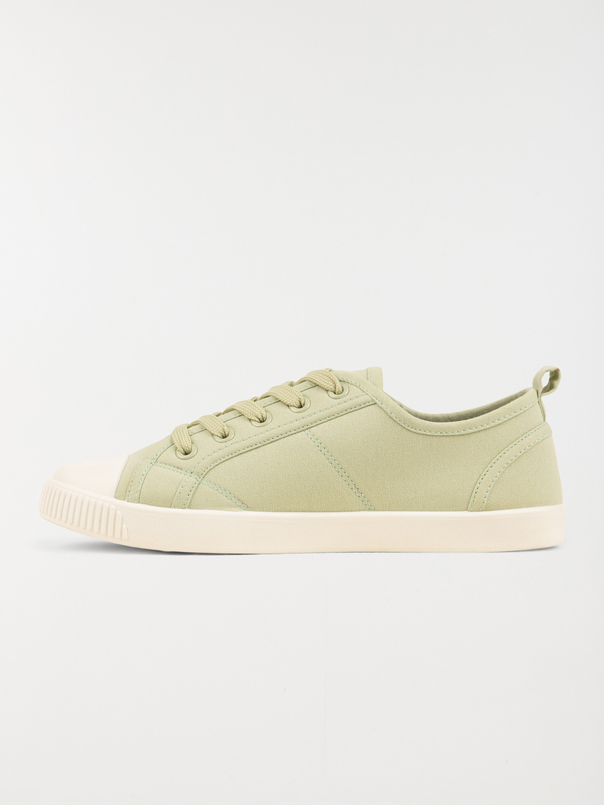Tennis toile verte femme (36-41)