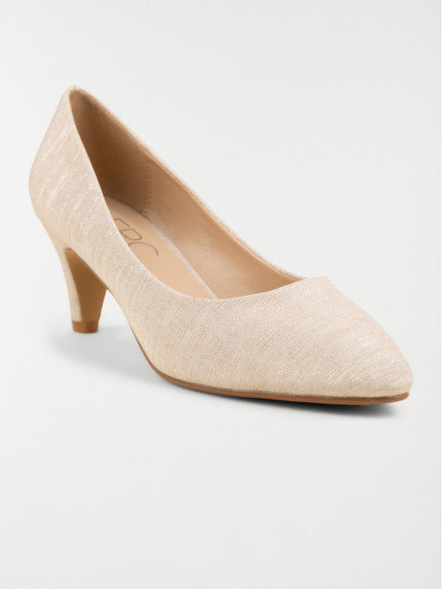 Escarpin beige femme (37-40)
