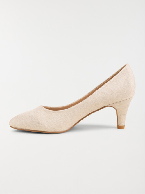 Escarpin beige femme (37-40)