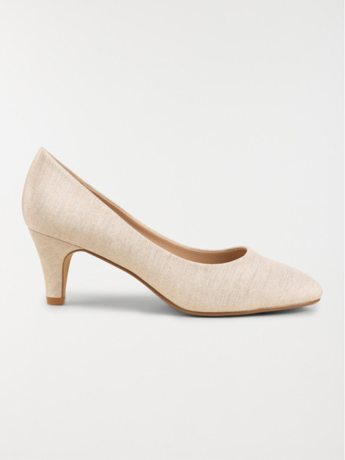 Escarpin beige femme (37-40)