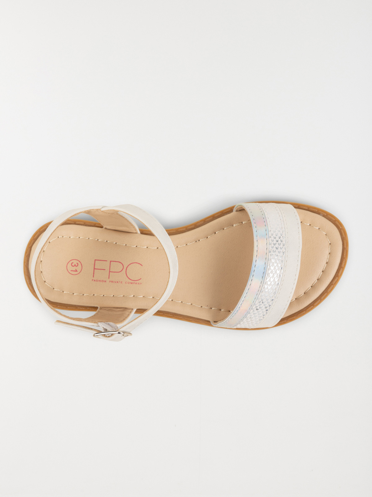 Sandales blanches fille (31-37)