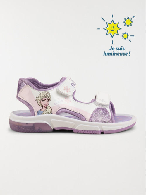 Nu-pied Reine des Neiges fille (24-30)