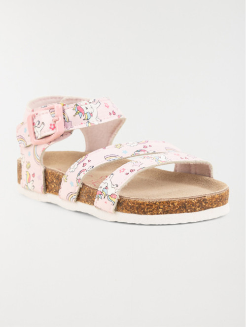 Sandales licorne rose fille (24-30)