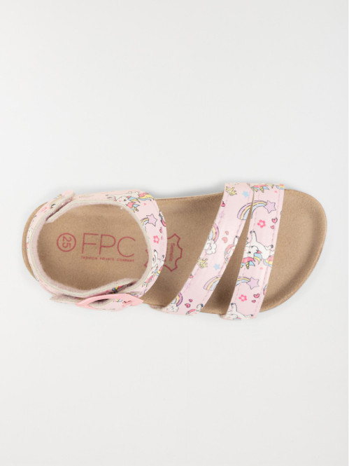 Sandales licorne rose fille (24-30)