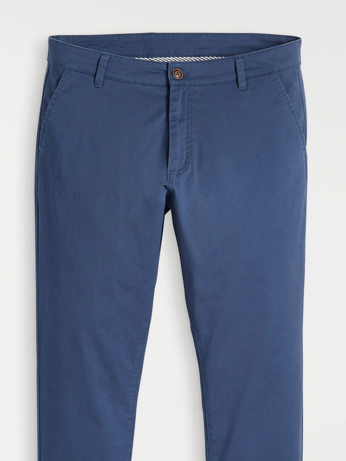 Pantalon chino slim coloris encre homme 