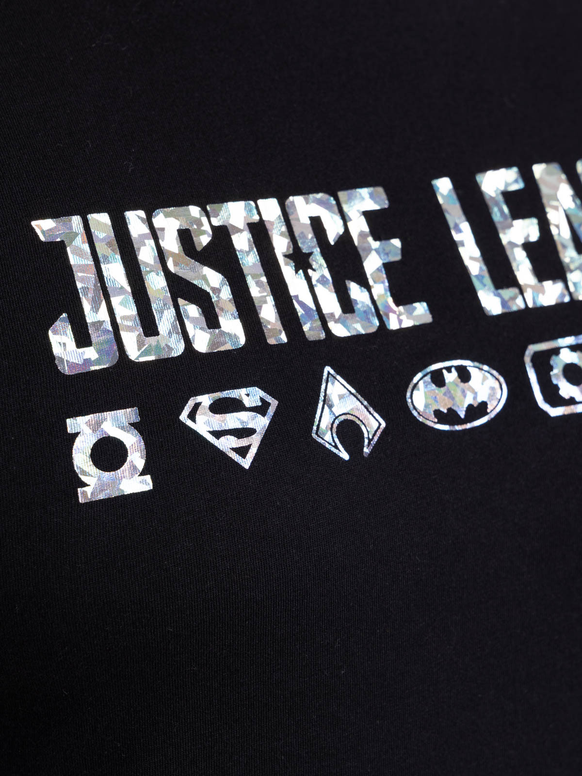T-shirt justice league homme noir T-shirt justice league homme noir