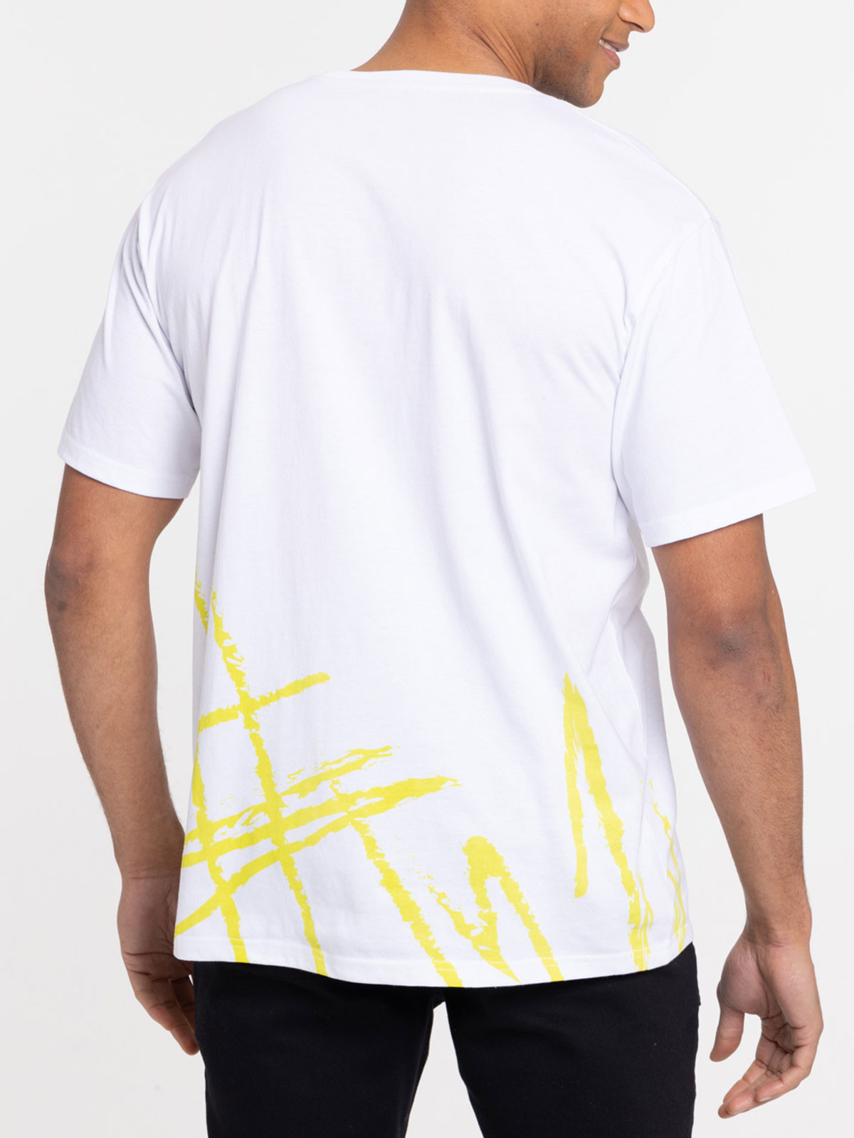 T-shirt imprimé homme blanc T-shirt imprimé homme blanc