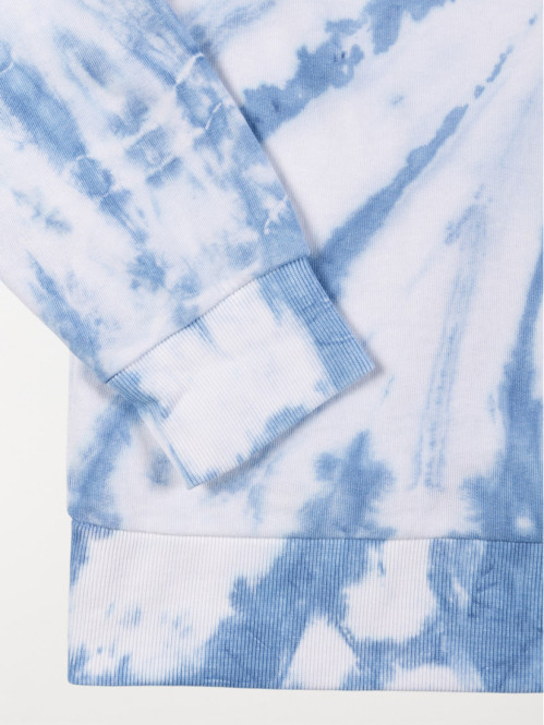 Sweat tie and dye homme