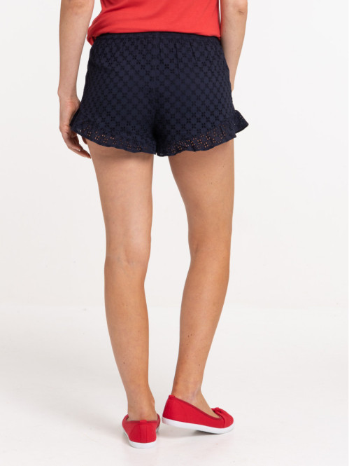 Short broderie anglaise femme Short broderie anglaise femme