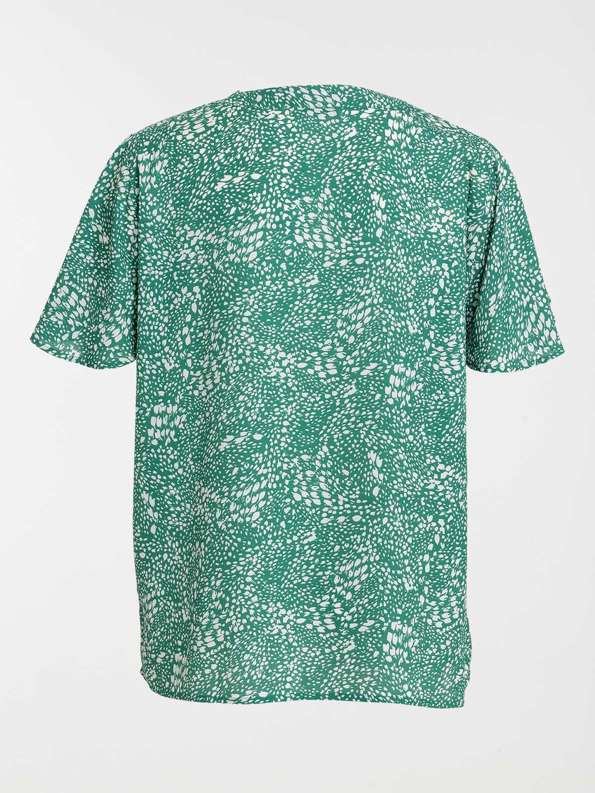 Blouse fleurie femme grande taille