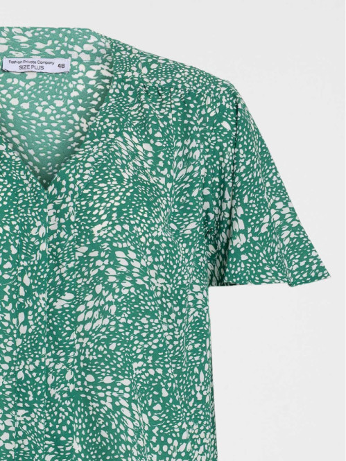 Blouse fleurie femme grande...